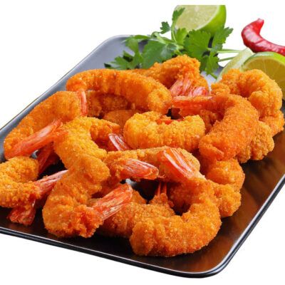 6 Fried Jumbo shrimp