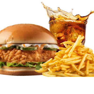 Fried chicken Sandwich Meal