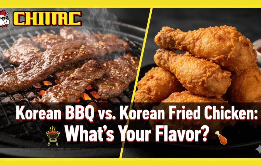 Korean BBQ vs. Korean Fried Chicken