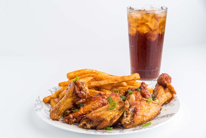 Chimac 8 Pcs Wing Combo: 8 Pc Wings, Side + Drink.