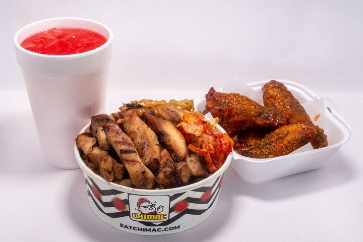Sm Chicken Bowl + 4 Wings
