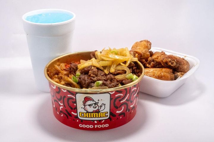 Steak Bowl + 6 Wings Combo